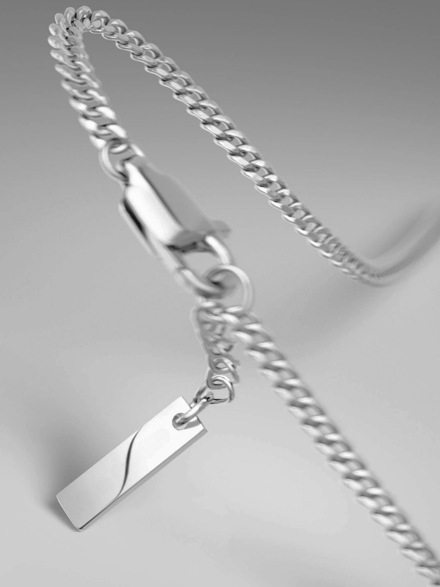 Loravento Minimal Chain Bracelet Steel